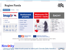 Tablet Screenshot of panda-rk.cz